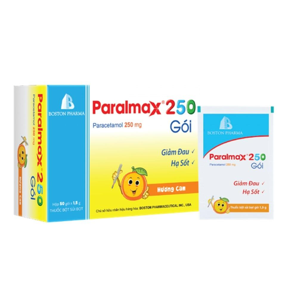 Paralmax® 250 Gói (hương cam)